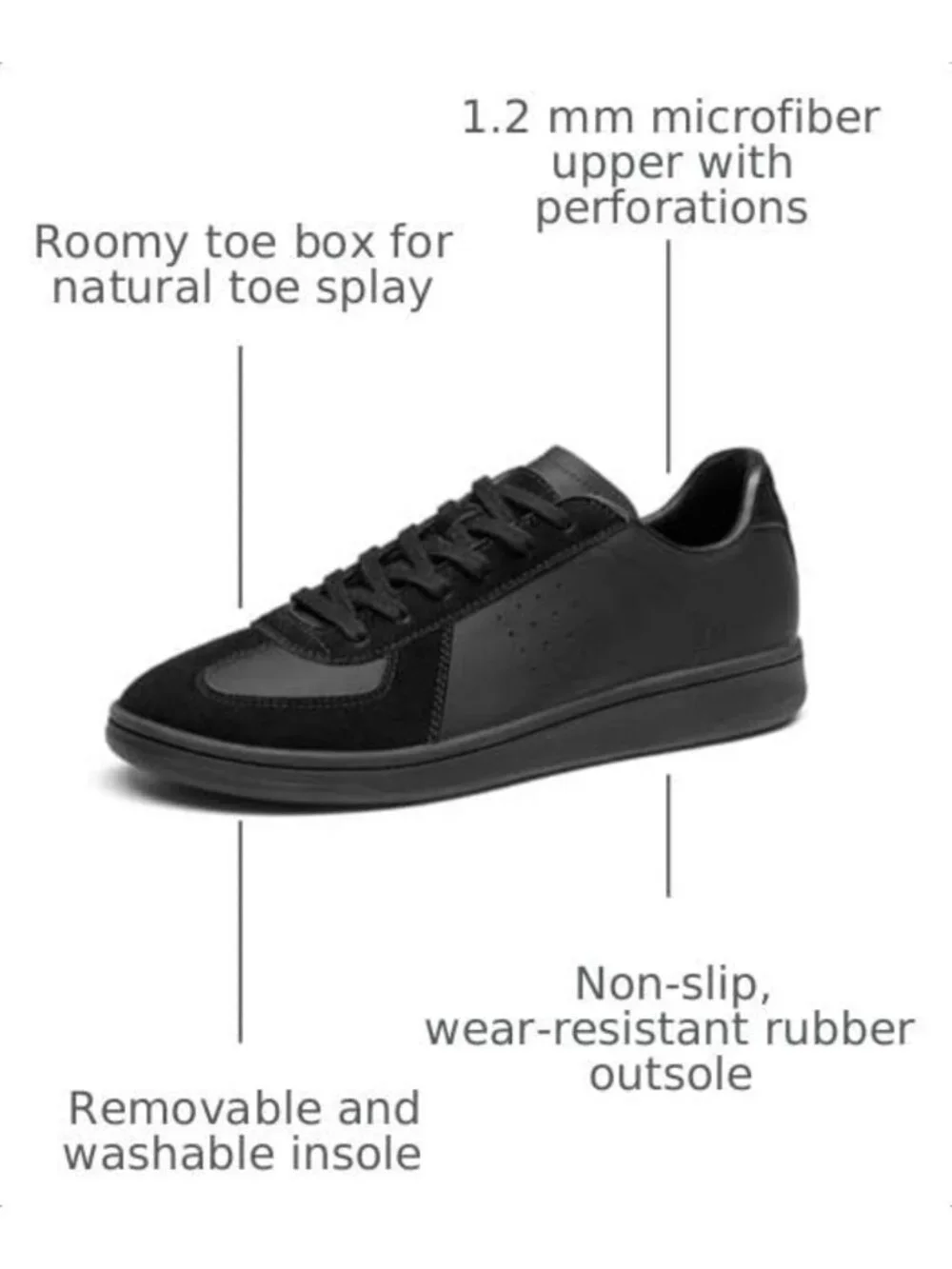 Stylish Retro Fashion Sneakers for Men | Comfortable & Trendy Casual Footwear